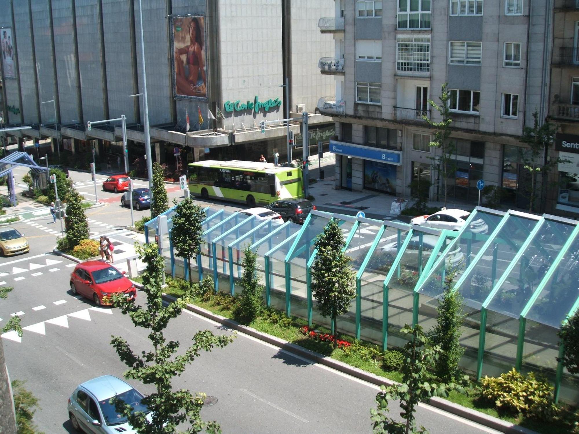 Piso Gran Via Vigo Exterior foto