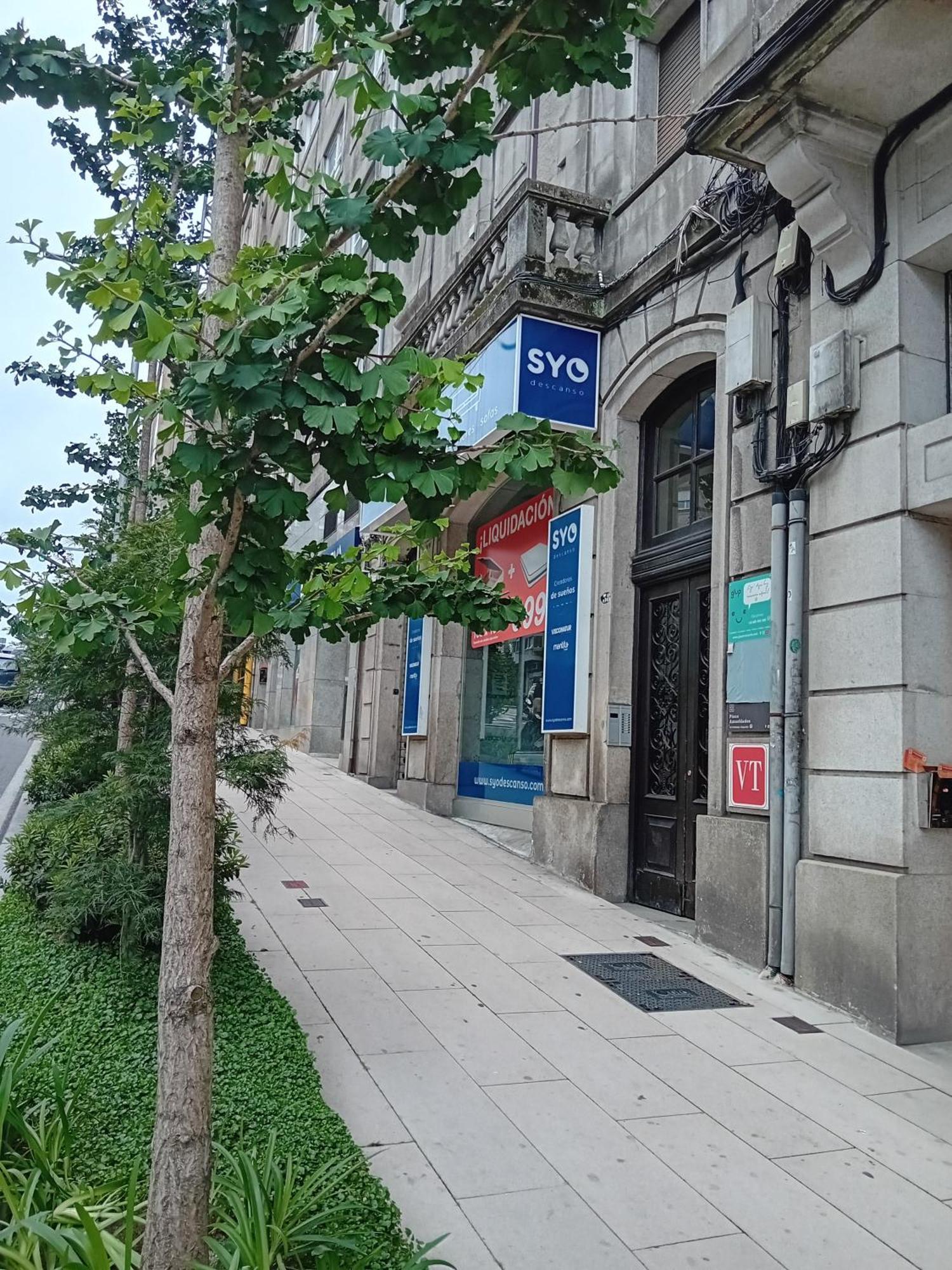 Piso Gran Via Vigo Exterior foto